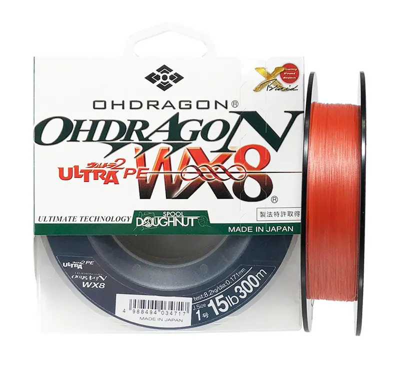 Ygk Oh Dragon Ultra Pe Wx8 300M Heavy-Duty Braided Line 1